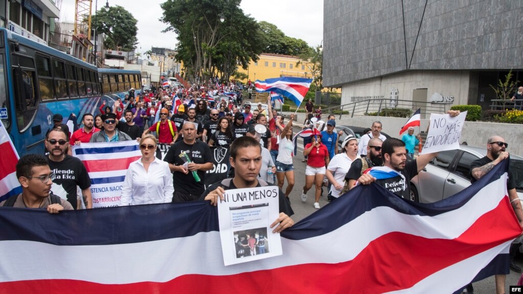 Costa Rica e inmigrantes nicas.