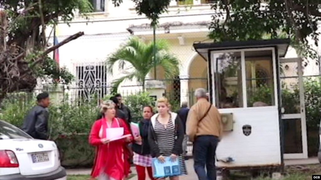 Embajada de Colombia en La Habana.