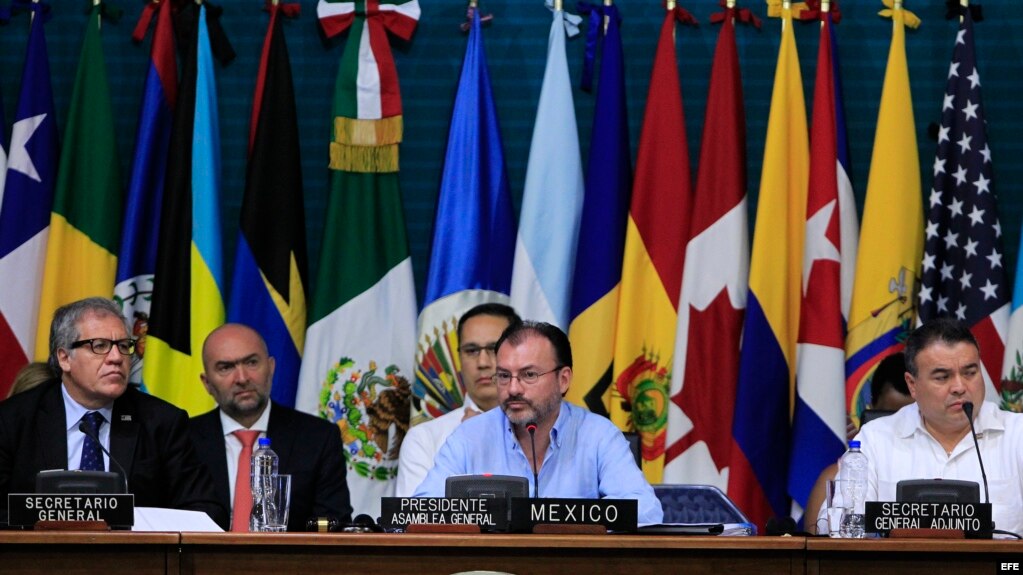 El canciller mexicano Luis Videgaray, ha sido clave en la condena regional contra el mandatario Nicolás Maduro.