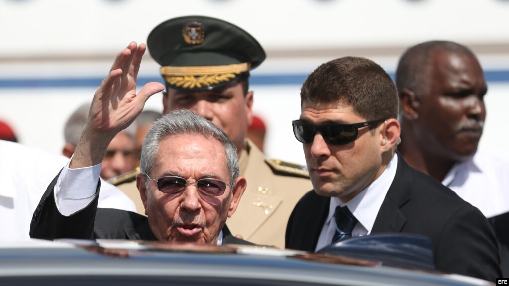 Raúl Castro el 24 de enero de 2017, en Punta Cana (República Dominicana).