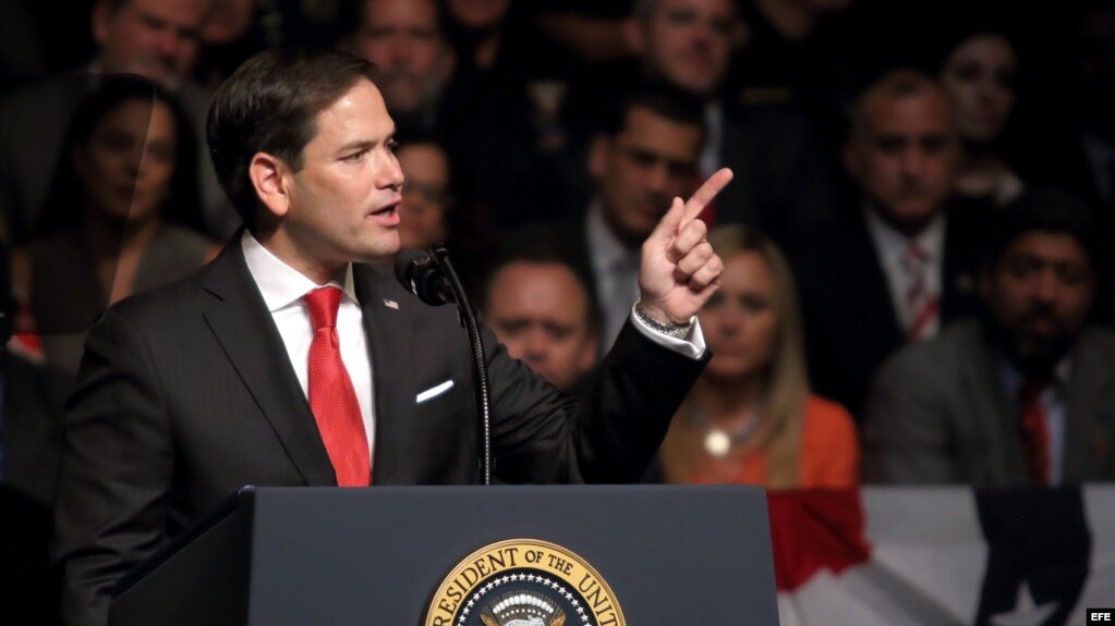 El senador estadounidense Marco Rubio.