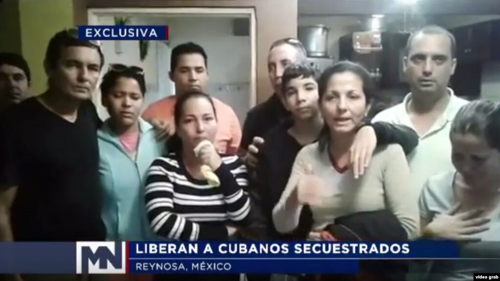 Once migrantes cubanos de la provincia de las Tunas fueron secuestrados y luego liberados en Reynosa, México.