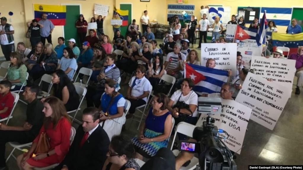 Activistas de Cuba, Venezuela, Nicaragua y Bolivia reunidos en Miami contra dictaduras de la región.