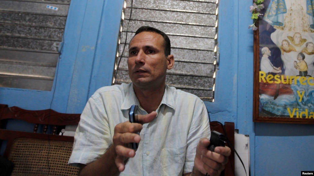 El expreso polÃ­tico y lÃ­der de la UniÃ³n PatriÃ³tica de Cuba, JosÃ© Daniel Ferrer.