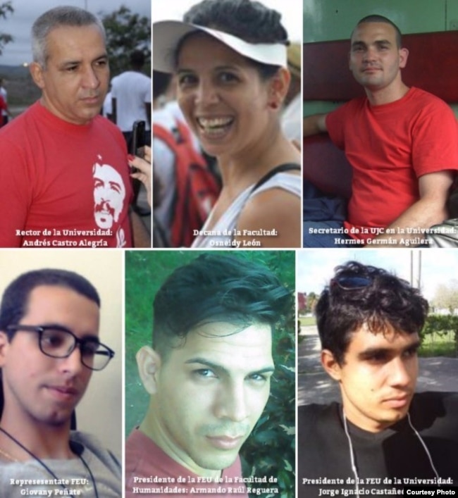 Represores cubanos de "cuello blanco", identificados por la FDHC.