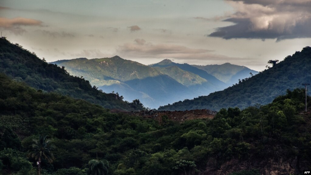 La Sierra Maestra. AFP PHOTO / ADALBERTO ROQUE