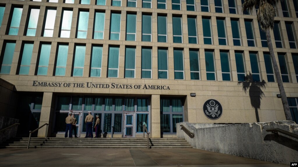 Embajada de Estados Unidos en La Habana. 