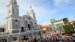 Empleada de la Catedral de Santiago de Cuba: "Aquí no hubo nada, nada, nada"