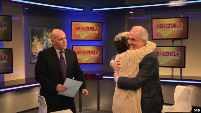 Exalcalde de Caracas Antonio Ledezma visita Radio Martí