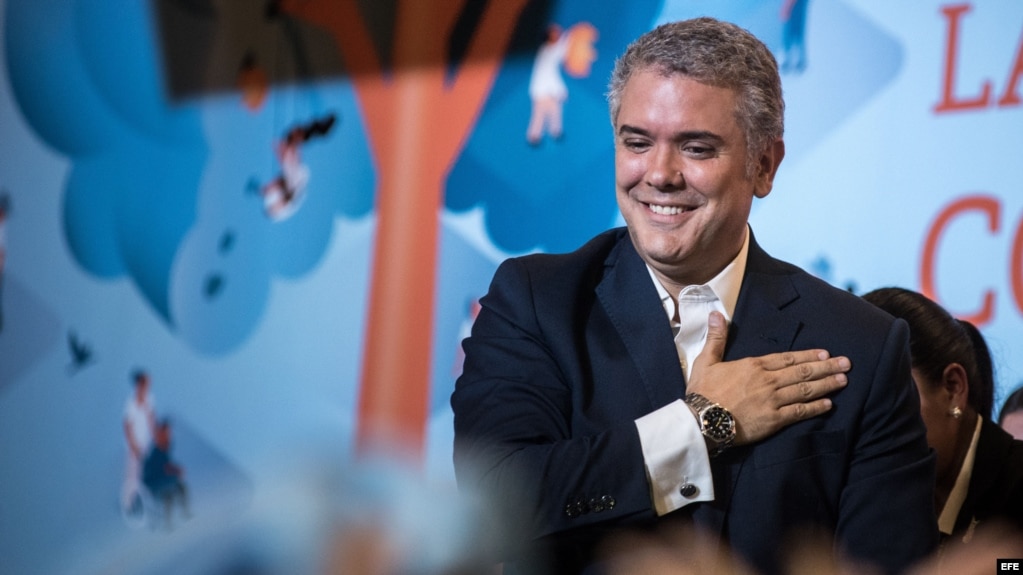 IvÃ¡n Duque, presidente electo de Colombia. 
