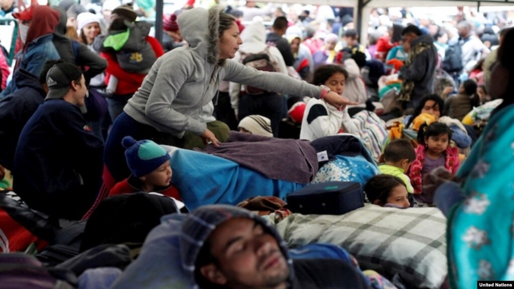 Refugiados venezolanos se desplazan a paÃ­ses latinoamericanos. Foto Acnur