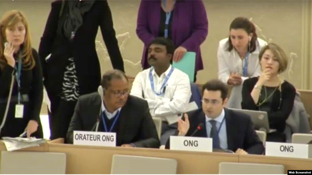 Director Ejecutivo de UN Watch habla ante el Consejo de Derechos Humanos en Ginebra