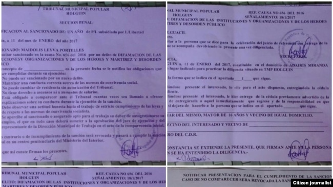 Acusaciones contra familia opositora