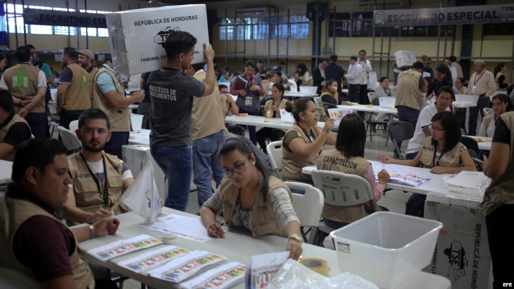 Comienza escrutinio especial para definir nuevo presidente electo de Honduras