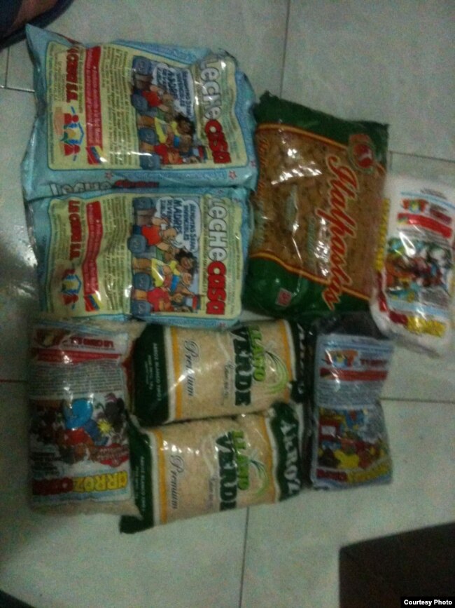 Alimentos para los "internacionalistas" en Venezuela