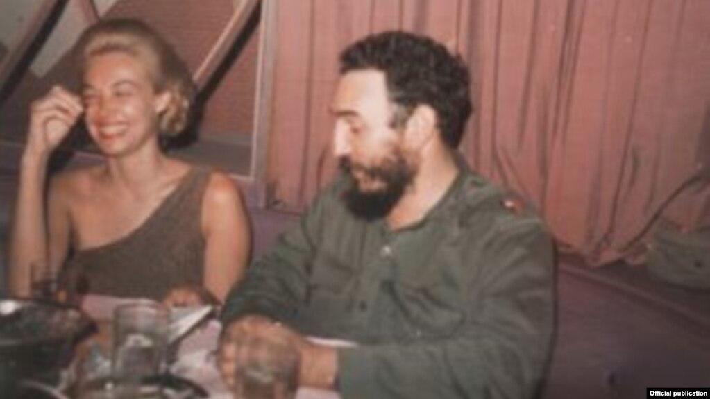 Lisa Howard y Fidel Castro. 1963. | National Security Archive Lisa Howard Collection