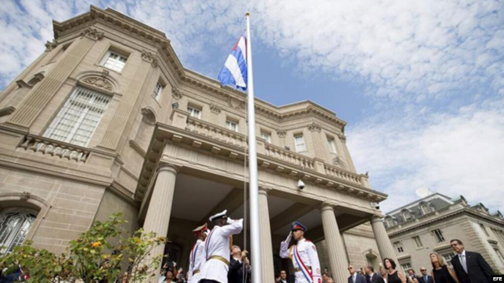  Embajada de La Habana en Washington. (Archivo)