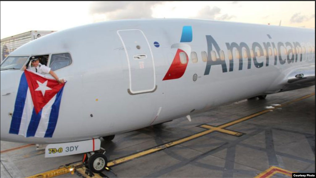 Hasta American Airlines ha reajustado sus vuelos regulares a Cuba.