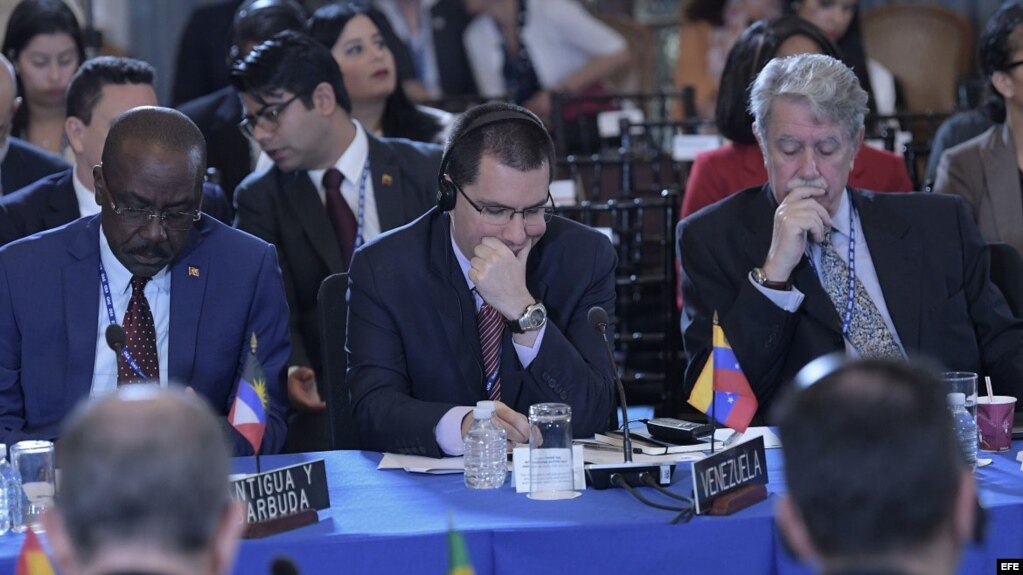 Delegación venezolana en la Asamblea General de la OEA