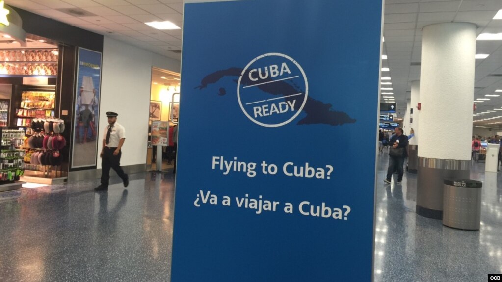 American Airlines lista para vuelos a Cuba. Foto Ricardo Quintana.