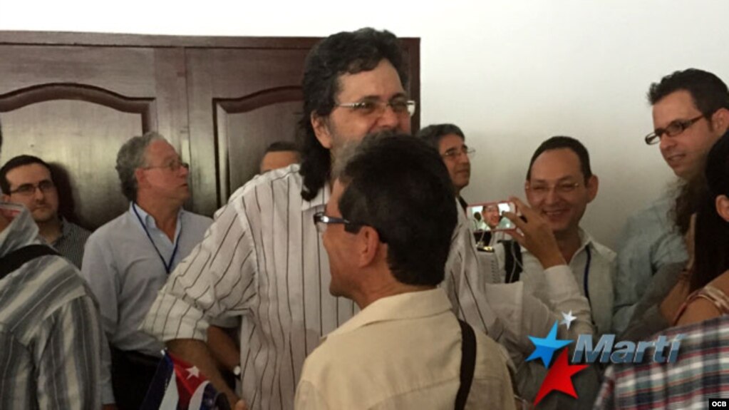 Abel Prieto encabeza protesta contra activistas cubanos en Panamá
